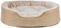 Trixie vital hondenmand lino soft ovaal beige / creme - thumbnail