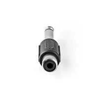 Nedis Verloopplug 6,35 mm male jack naar female RCA - thumbnail