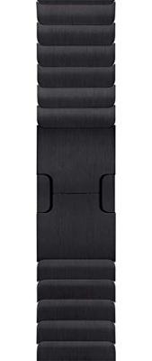 Apple Watch (38 mm) schakelarmband, Space zwart