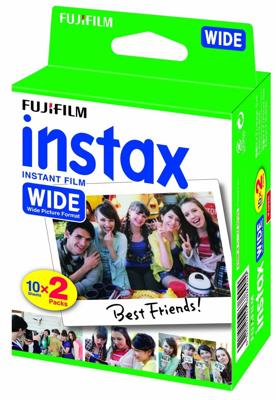 instax Fujifilm Colorfilm WIDE Instant Film, Glossy, ISO 800, 2 x 10 Foto's