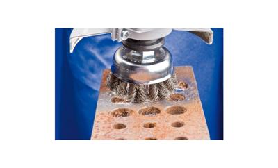 PFERD TOOLS Komborstel getordeerd TBG Ø 80 mm M14 staaldraad-Ø 0,50 voor haakse slijpers POS TBG 80/M14 ST 0,50 43306031 1 stuk(s)