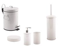 MSV Zeeppompje|dispenser - Industrial - metaal - wit - 17 cm - thumbnail