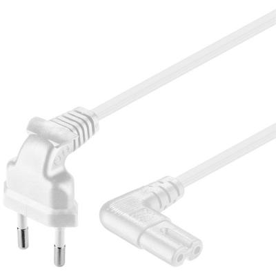 goobay Eurostekker > C7 90° kabel goobay Eurostekker > C7 90° kabel