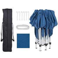 Easy Up - Vouwtent - Paviljoen - Partytent blauw 3x6 mtr - thumbnail