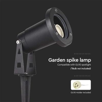 V-TAC VT-1119 Buitenshuis - Tuinspikes Beslag - IP65 Waterdicht - Zwart