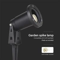 V-TAC VT-1119 Buitenshuis - Tuinspikes Beslag - IP65 Waterdicht - Zwart - thumbnail