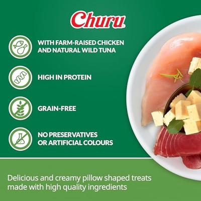 INABA DOG CHURU ROLLS CHICKEN RECIPE WRAPS WITH CHEESE - thumbnail