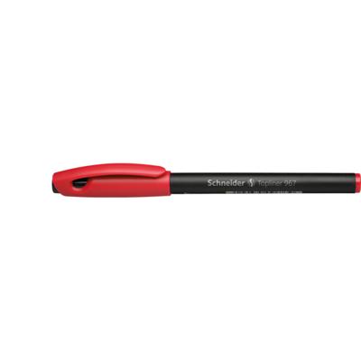 Fineliner Schneider 967 0.4mm rood | 10 stuks
