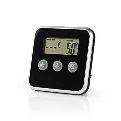 Nedis KATH105BK Vleesthermometer 0 - 250 °c Digitaal Display Timer - thumbnail