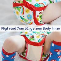 Avo&Cado Romperverlenger set van 3 - blauw/rood/geel - thumbnail