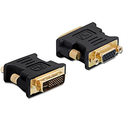 DeLOCK adapter dvi-i naar vga (zwart, 65016)
