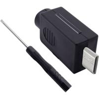 Quadrios 2001C220 HDMI-connector Stekker, recht Aantal polen: 20 Zwart 1 stuk(s) - thumbnail