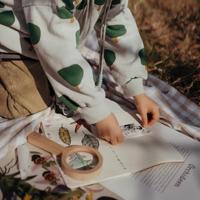 Kidyroll sticker - KIDYWOLF wit - thumbnail