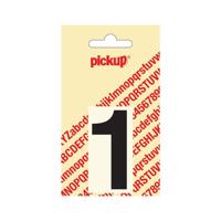 Deco cijfer 1 helvetica zwart 60 mm Pickup - Pickup - thumbnail