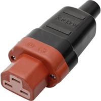Kalthoff 444002 Apparaatstekker (warm) 444 Totaal aantal polen: 2 + PE 16 A Zwart, Rood 1 stuk(s) - thumbnail
