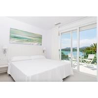 Set beddengoed Hosteline IRIS PREMIUM Wit Bed van 90 - thumbnail