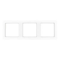 Jung AS500 afdekraam 3-voudig wit - thumbnail