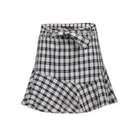 Frankie & Liberty Meisjes broek/rok - Celine - Zwart/wit geruit - thumbnail