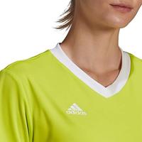 adidas Entrada 22 Voetbalshirt Dames Lichtgroen Wit - thumbnail