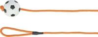 Trixie voetbal aan touw schuimrubber drijvend - thumbnail