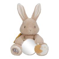 Little Dutch Newborn Naturals activiteitenknuffel Baby Bunny - thumbnail