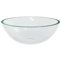 VidaXL Wasbak 50x37x14 cm glas transparant - thumbnail