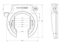 CONTEC ringslot "powerloc l" ct framelock powerloc ct1l r - thumbnail