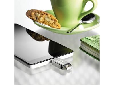 Intenso cMobile Line USB-stick 128 GB Zilver 3536491 USB-C 3.2 Gen 1, USB-A 3.2 Gen 1