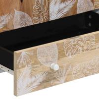 Hoge kast 60x33,5x100 cm massief mangohout - thumbnail