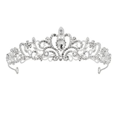 Metalen tiara Royal Mary - thumbnail