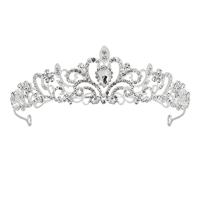 Metalen tiara Royal Mary - thumbnail