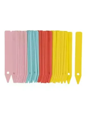 Moestuin Steeketiketten 10cm - Geel