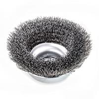 Lessmann Potborstel | schroefdraad d. 80 mm draaddikte 0,35 mm | staal | 8.500 omw/min | 1 stuk - 424177 424177 - thumbnail