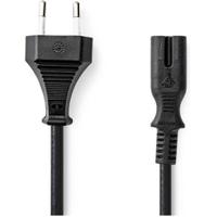 Nedis Stroomkabel voor Stofzuiger | 15.0 m | CEE 7/17 | 250 V AC | 16 A | Zwart | PVC - CEGL11940BK150 - thumbnail