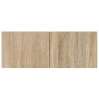 4-delige Tv-meubelset bewerkt hout sonoma eikenkleurig - thumbnail