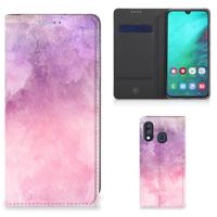 Bookcase Samsung Galaxy A40 Pink Purple Paint - thumbnail