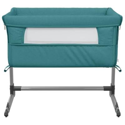 Babybox met matras linnen groen