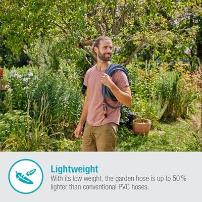 GARDENA textielslang liano xtreme 15 m set (donkergrijs/oranje)