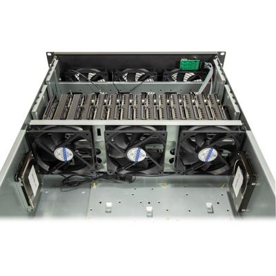 Inter-Tech 4F28 Mining-Rack rackserver behuizing Inter-Tech 4F28 Mining-Rack rackserver behuizing