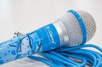 iDance Color Mic CLM4 Microfoon Blauw - thumbnail