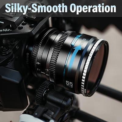 Sirui Nightwalker Series 55mm T1.2 S35 Manual Focus Cine ...