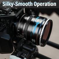 Sirui Nightwalker Series 55mm T1.2 S35 Manual Focus Cine ... - thumbnail