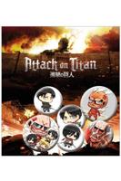 Attack on Titan Pin Badges 6-Pack Mix 2 - thumbnail