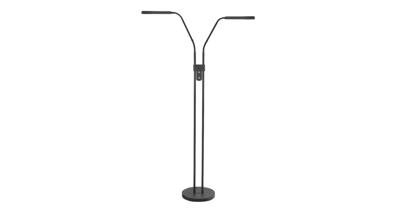 Highlight Vloerlamp Murcia 2 lichts H 145 cm zwart