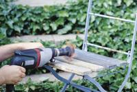 Wolfcraft Nylon-rotorborstel | Rood | 6-kant schacht | Ø100mm | 1 stuk - 1512000 - thumbnail