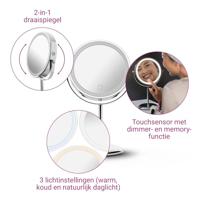Medisana Cosmeticaspiegel 2 in 1 CM844 1 Stuks - thumbnail