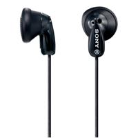 Sony MDR-E9LP In-Ear/In-Ear hoofdtelefoon, 1,2m kabel, neodymium magneet, voor MP3-speler, zwart - thumbnail