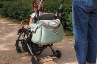 Luiertas Sydney II van BEABA saliegroen - thumbnail