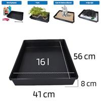 SW STAHL Pvc opvang bakken collecting trays l1 560mm w1 430mm - thumbnail