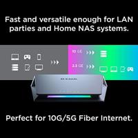 D-Link DMS-106XT Netwerk switch 6 poorten 2.5 GBit/s - thumbnail